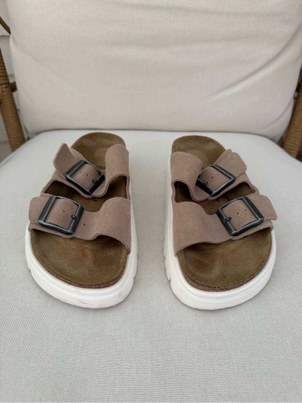 Papillio by Birkenstock Arizona Chunky Platform Sandals EU 37 US 6-6.5 - Picture 5 of 6